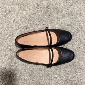 Cole Haan Women's Black Leather Flats